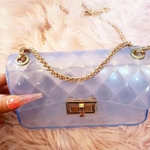 Blue Jelly Purse